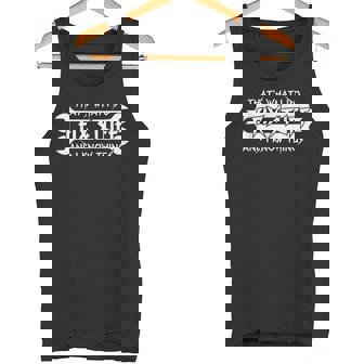 That's What I Do I Fix Stuff And I Know Things Tool Fixer Tank Top | Mazezy