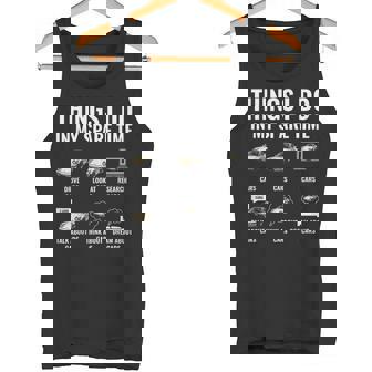 Things I Do In My Spare Time Car Boys Men Muscle Cars Guy Tank Top | Mazezy