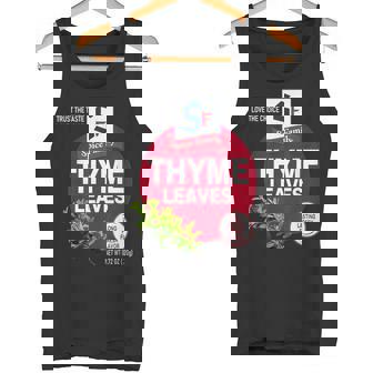 Thyme Leaves Halloween Spice Costume Group Matching Tank Top | Mazezy