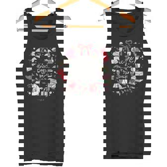 Tis The Season To Be Reading Cute Christmas Book Lover Xmas Tank Top | Mazezy