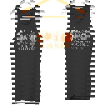 Tis The Season Volleyball Fall Coffee Pumpkin Thanksgiving Tank Top Tank Top | Mazezy