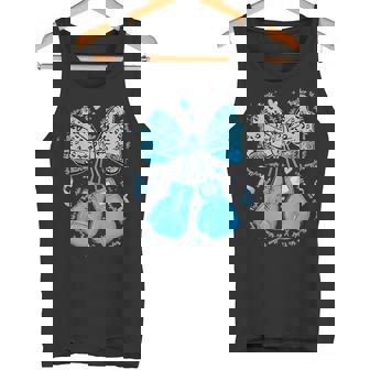 Together We Fight We Win Boxing Gloves Diabetes Awareness Tank Top | Mazezy