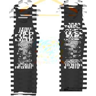 Tornado Chaser In Training Meteorologist Storm Chasing Tank Top | Mazezy