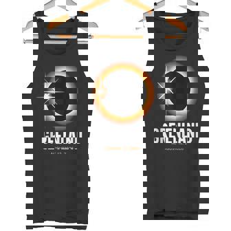 Totality Solar Eclipse Total Solar Eclipse Greenland 0826 Tank Top Tank Top | Mazezy