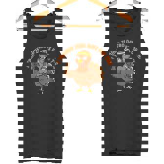 I Trained Zero Days For This – Lazy Turkey Humor Apparel Tank Top | Mazezy