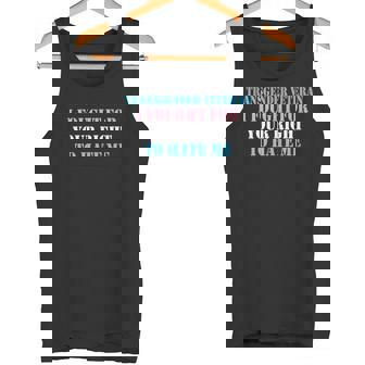 Transgender Veteran I Fought For Your Right To Hate Me LGBT Tank Top Tank Top | Mazezy