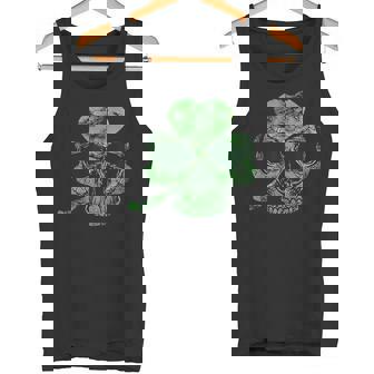 Trèfle Et Crânet Patrick'squelette Trèfles Irish Pride Débardeur e - Cadeauxyz