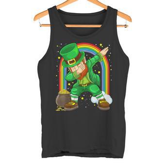 Trèfle Irlandais Pour Enfants -Aint Patrick Dabbing Leprechaun Débardeur e - Cadeauxyz