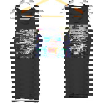 Trendy Formula One Kitty Poster タンクトップ - Kawaiitshirt