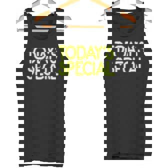 Trendy Neon Greenign Today'special タンクトップ - Kawaiitshirt