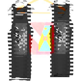 Trinidadian Grenadian Flag Grenada Trinidad Tobago Tank Top Tank Top | Mazezy