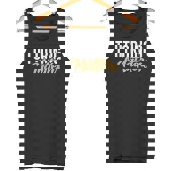 Tutoring Matters Vintage Tutor Tank Top | Mazezy