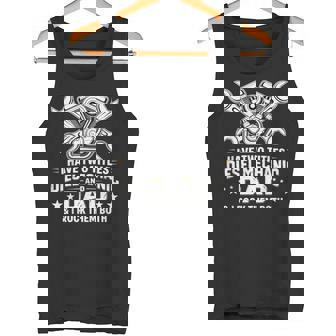 Have Two Titles Diesel Mechanic Dad Engineer Car Mechanic Tank Top | Mazezy