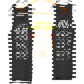 Types Of Cat Loaf Cute Kitten Kawaii Cats Cat Lover タンクトップ - Kawaiitshirt