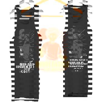 Unbreakable Spirit – Anime Fighter Vintage Streetwear Tank Top | Mazezy