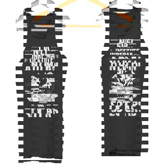 Never Underestimate An Old Man Driving Slot Cars RC Cars Tank Top | Mazezy