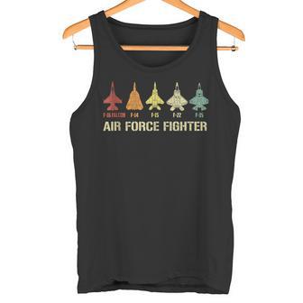 US Air Force Jet Fighter F-16 F-14 F-15 F-22 F-35 Vintage Tank Top Tank Top | Mazezy