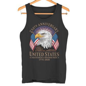Usa 250 Aniversario Independencia Libertad Orgullo Águila Camiseta sin mangas - Regaloses