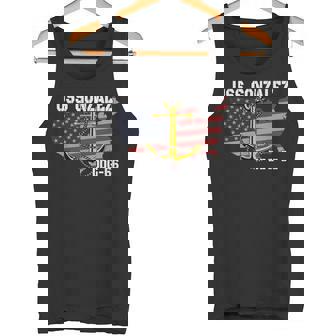 USS Gonzalez DDG-66 Destroyer Veteran Day Father Grandpa Dad Tank Top | Mazezy