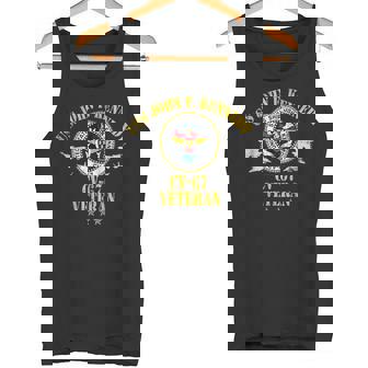 USS John F Kennedy CV-67 Aircraft Carrier Veteran Memorial Tank Top | Mazezy