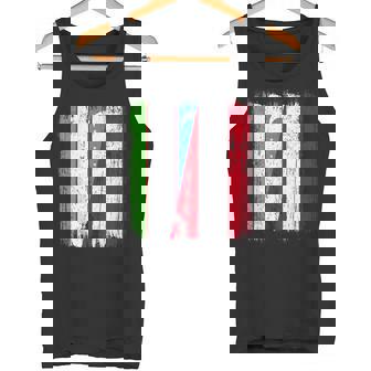 Uzbekistan Austria Half Flag Uzbek Austrian Heritage Tank Top | Mazezy