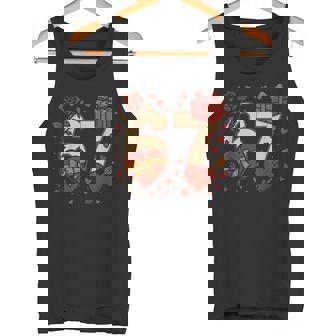 Valentine 67 Meme Six Seven Gen Alpha Tank Top | Mazezy