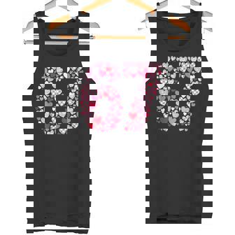 Valentine’s Day 67 Hearts Romantic Six Seven 67 Meme Tank Top | Mazezy