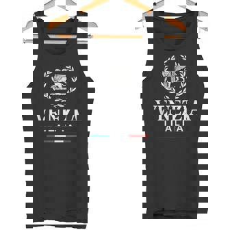 Venezia Italia Winged Lion Of Saint Mark Vintage Italian Tank Top | Mazezy