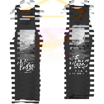 Vilnius Lithuania Tank Top | Mazezy