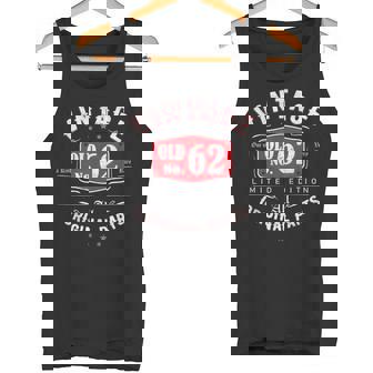 Vintage 1960 ヴィンテージ 1960年生まれ 62歳の誕生日ギフトアイデア 62歳 タンクトップ - Kawaiitshirt