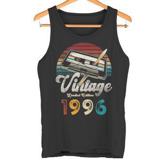 Vintage 1996 Cumpleaños 30 Años Cassette Lápiz Camiseta sin mangas - Regaloses