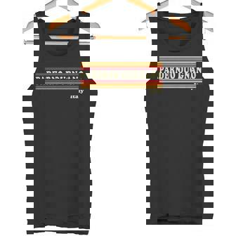 Vintage 80s Paderno Dugnano Italy Retro Graphic Tank Top | Mazezy