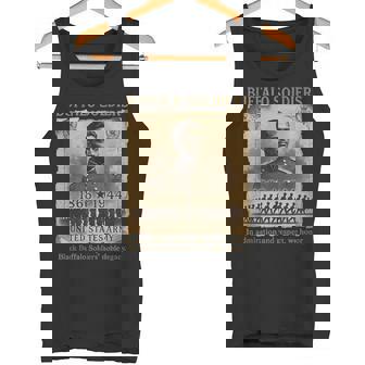 Vintage African American History Military USA Buffalo Tank Top Tank Top | Mazezy