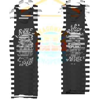 Vintage Dragonfly Nature Lovers Bug Whisperer Tank Top | Mazezy