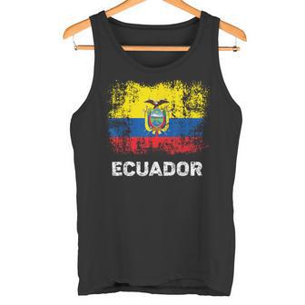 Vintage Ecuadorian Flag Patriotic Ecuador Flag Canotta - Novitaregali