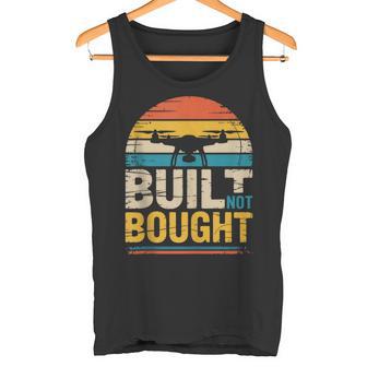 Vintage FPV Drone Builder Drone Racing Tank Top Tank Top | Mazezy