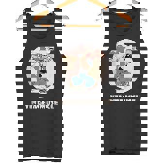 Vintage Muscle Sailor Cartoon Pipe Smoking Sailor Comic Tee Tank Top Tank Top | Mazezy