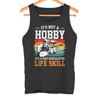 Vintage Paintball It's A Post Apocalyptic Life Skill Tank Top | Mazezy