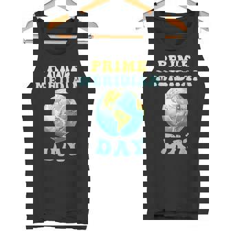Vintage Prime Meridian Day Cool Earth Science Glob Lovers Tank Top | Mazezy