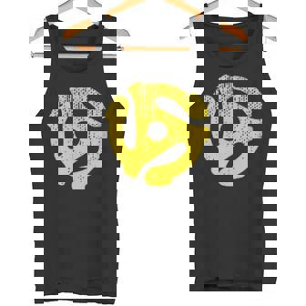 Vintage Vinyl Record 45 RPM Spindle Adapter Tank Top Tank Top | Mazezy