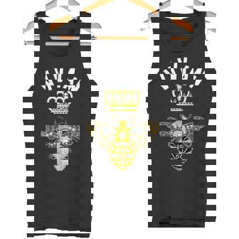 Vivian 名前ivian 誕生日 ギフト 女王 王冠 蜂 ヴィヴィアン タンクトップ - Kawaiitshirt