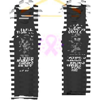 I Walk For Alzheimer's Awareness To End ALZ Tank Top | Mazezy