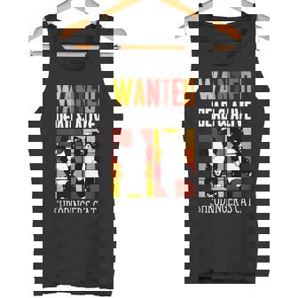 Wanted Dead And Alive Schrodinger's Cat Physics Tank Top Tank Top | Mazezy