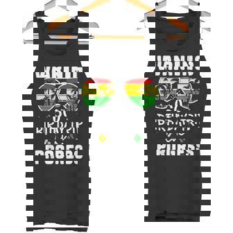 Warning 60th Birthday Trip In Progress Jamaica Squad Tank Top | Mazezy