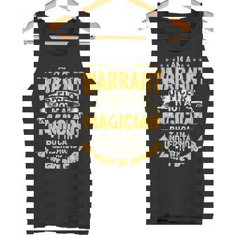 Warrants Officer Not A Magician Warrants Officer Tank Top | Mazezy