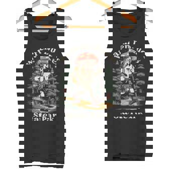 Warren Dunes State Park Michigan Hiking Mushroom Vacation Tank Top | Mazezy