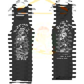 Warren Woods State Park Michigan Hiking Mushroom Vacation Tank Top | Mazezy