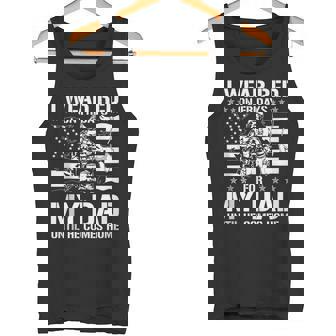 I Wear Red On Fridays For My Dad Until He Comes Home Tank Top Tank Top | Mazezy