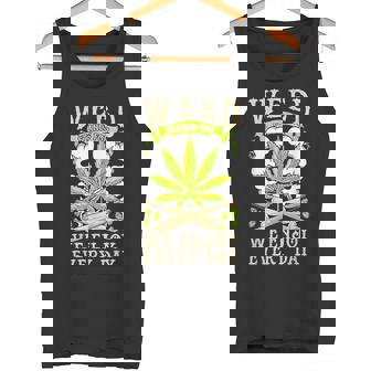 Weed 毎日を楽しむ タンクトップ - Kawaiitshirt