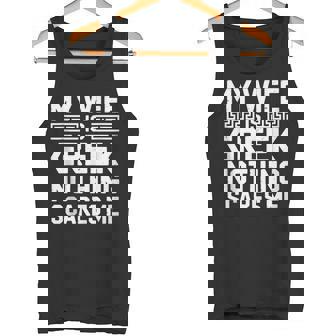 My Wife Is Greek Nothing Scares Me Tank Top Tank Top | Mazezy